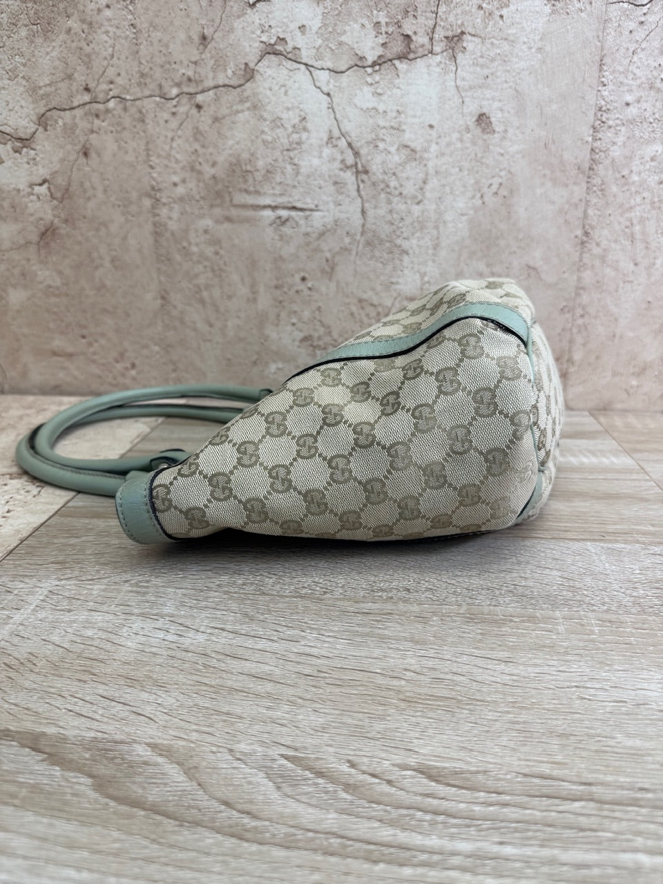 Gucci GG Beige Canvas Abbey Tote Bag
