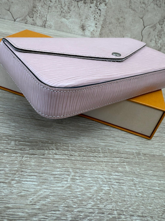 Louis Vuitton Rose Pink Epi Leather Felicie Pochette 